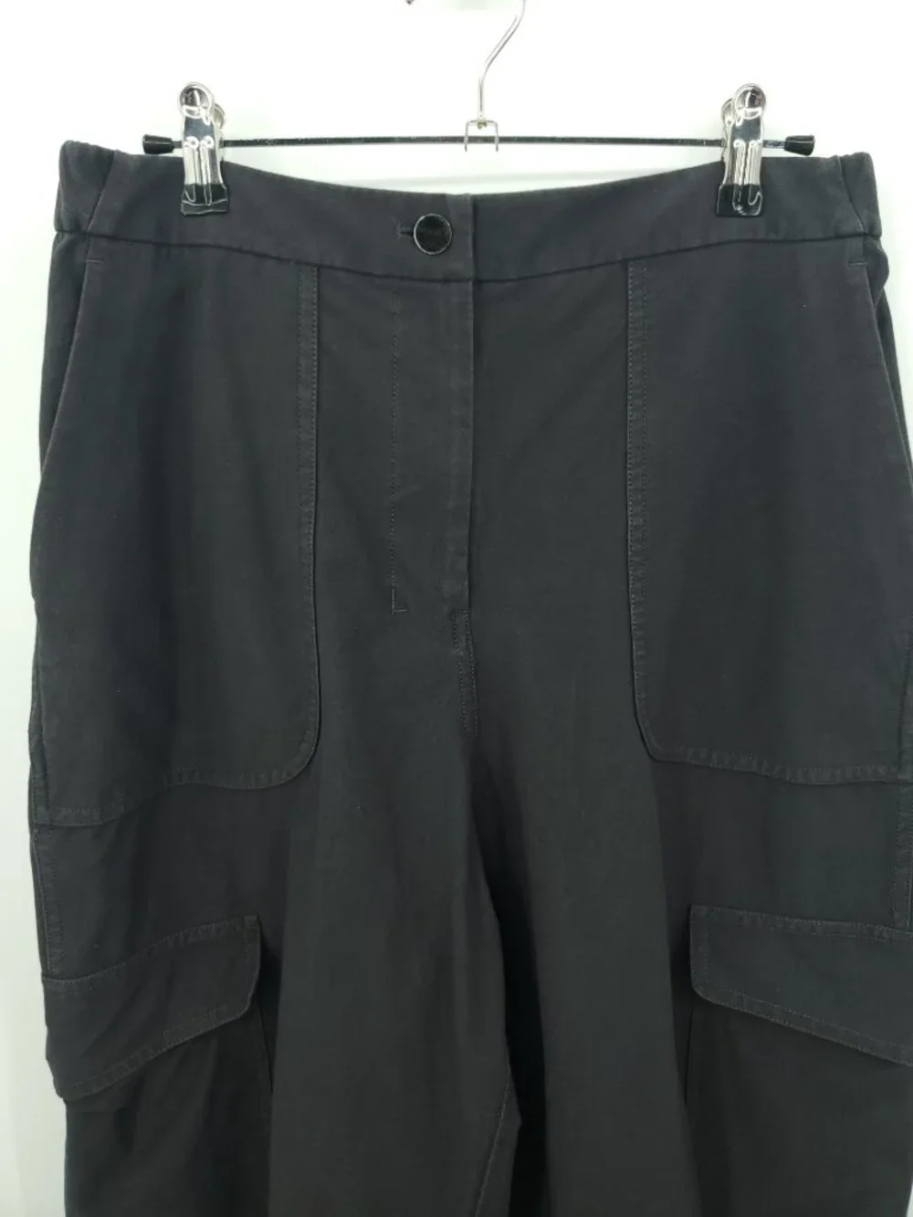 Lululemon Light Utilitech Cargo Pocket High-Rise Crop Sz 30 Graphite Grey